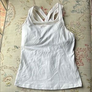 Lululemon White Tank